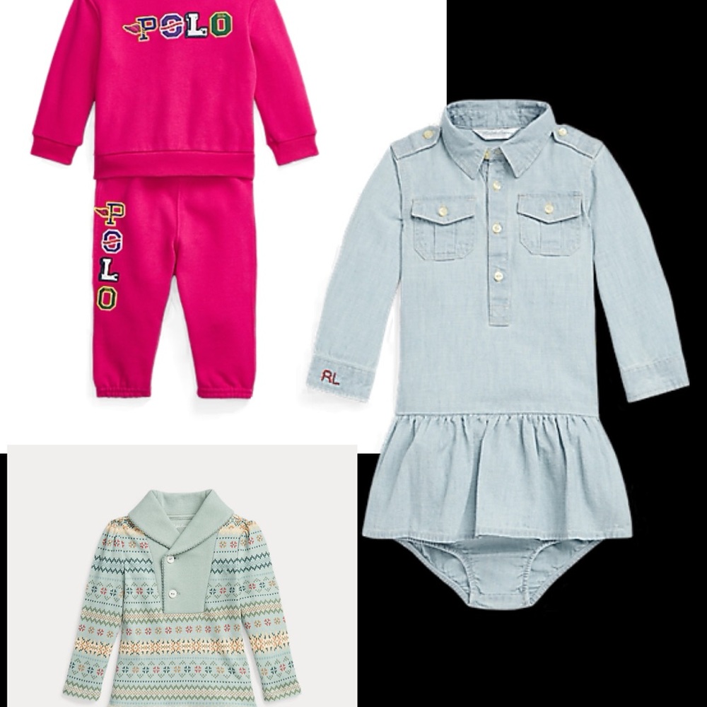 Polo by Ralph Lauren 6 months girl haul  Sets